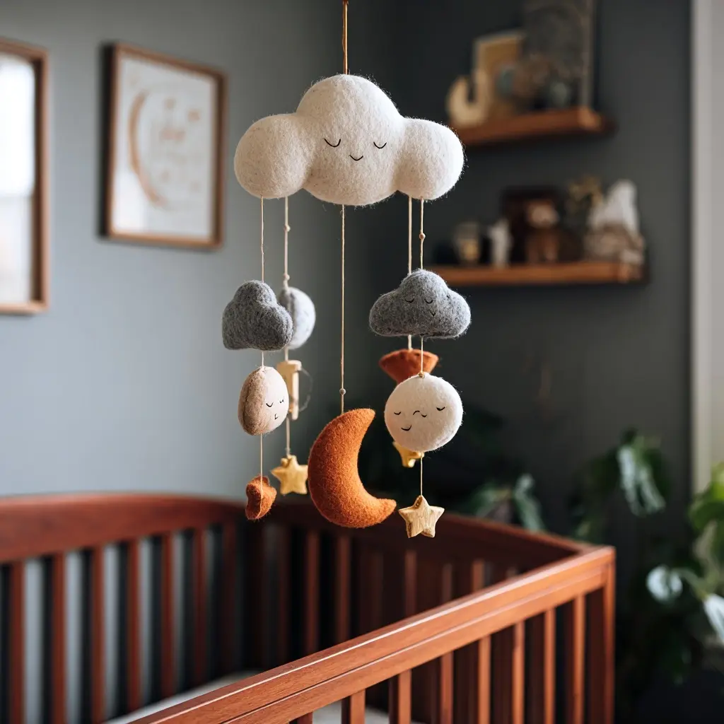 DIY Baby Crib Mobile Projects Parents Can Make - Discover DIY baby crib mobile projects parents can make at... DIY Baby Crib Mobile Projects Parents Can Make - Nursery Decor Inspiration | Laravel