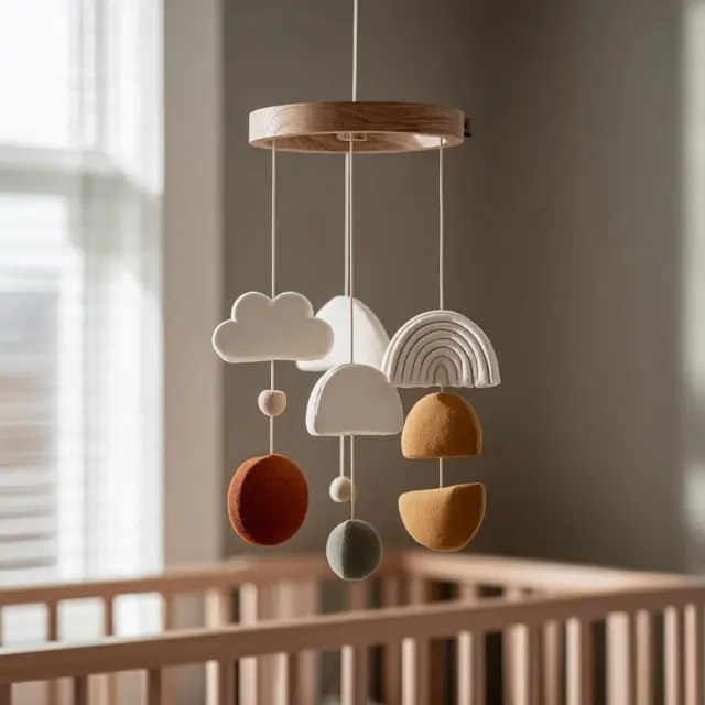 Gender-Neutral Baby Crib Mobile Designs to Love - Discover gender-neutral baby crib mobile designs to love, featuring timeless... Gender-Neutral Baby Crib Mobile Designs to Love - Nursery Decor Inspiration | Laravel