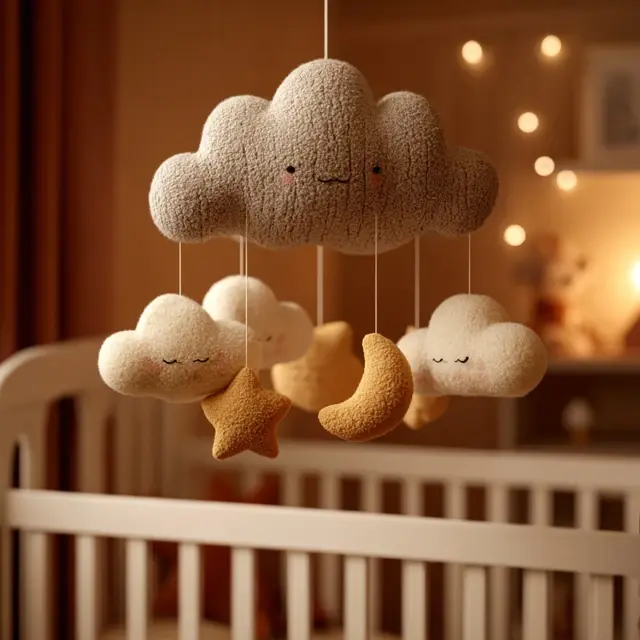 Wholesome Baby Crib Mobile Ideas for Sweet Dreams - Discover wholesome baby crib mobile ideas that encourage sweet dreams,... Wholesome Baby Crib Mobile Ideas for Sweet Dreams - Nursery Decor Inspiration | Laravel