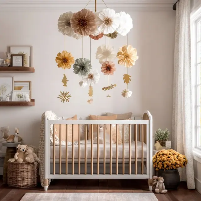 Seasonal Baby Crib Mobile Designs for Every Nursery - Nursery Decor Inspiration | Laravel