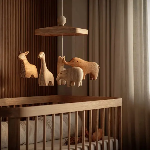 Wooden Baby Crib Mobile Ideas for a Natural Touch - Types of Baby Crib Mobiles | Laravel