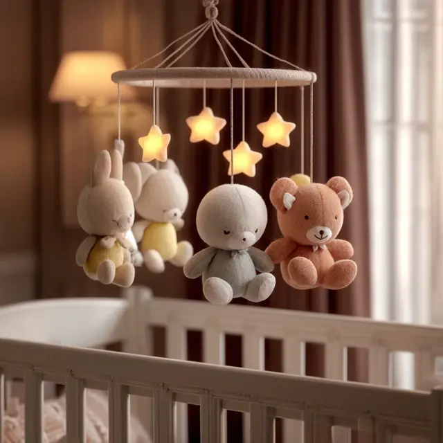 Soft Plush Baby Crib Mobile Designs for Safety - Types of Baby Crib Mobiles | Laravel