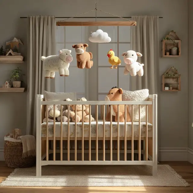 Farm Animal Baby Crib Mobile Picks for Fun Decor - Types of Baby Crib Mobiles | Laravel