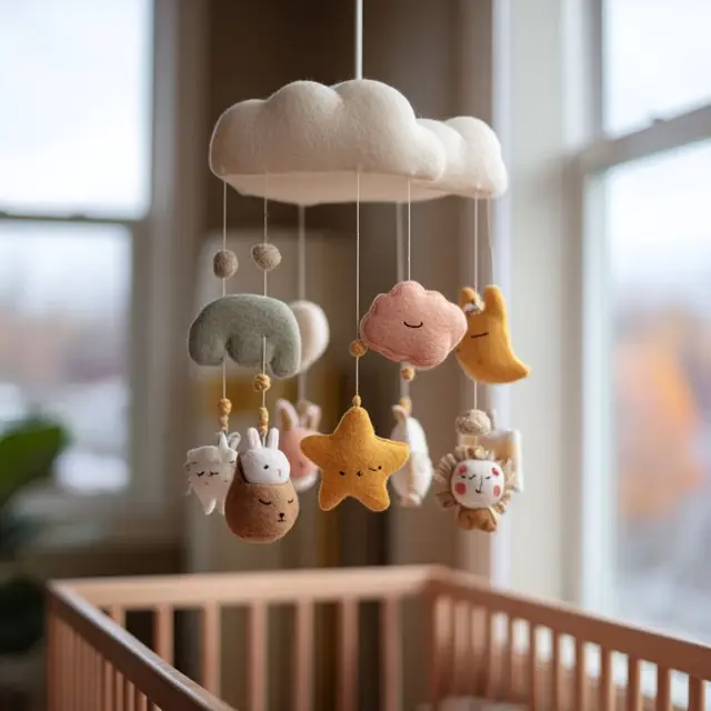 DIY Felt Baby Crib Mobile Ideas for Creative Parents - Types of Baby Crib Mobiles | Laravel