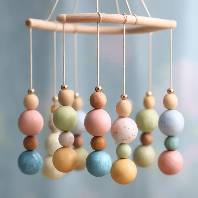Step-by-Step Baby Crib Mobile Using Beads - DIY & Handmade Crib Mobiles | Laravel