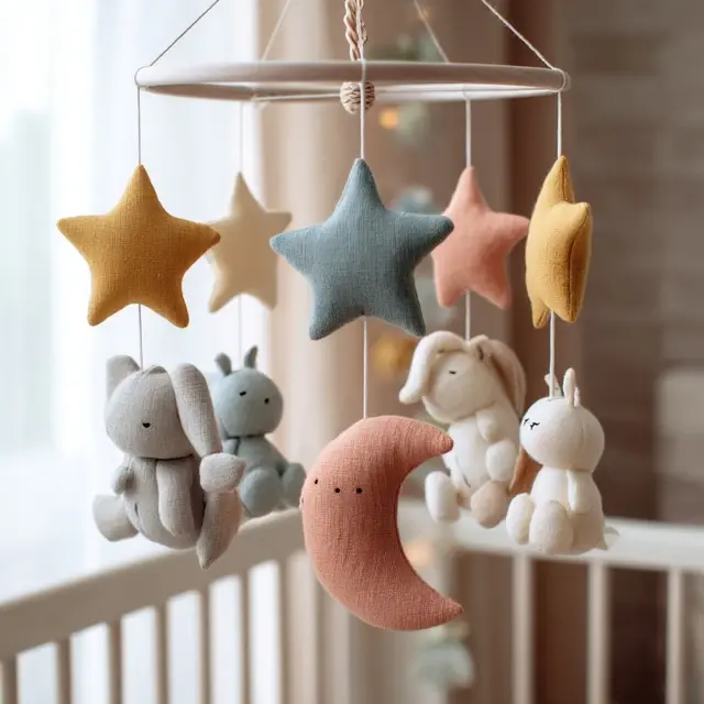 How to Sew a Baby Crib Mobile at Home - DIY & Handmade Crib Mobiles | Laravel