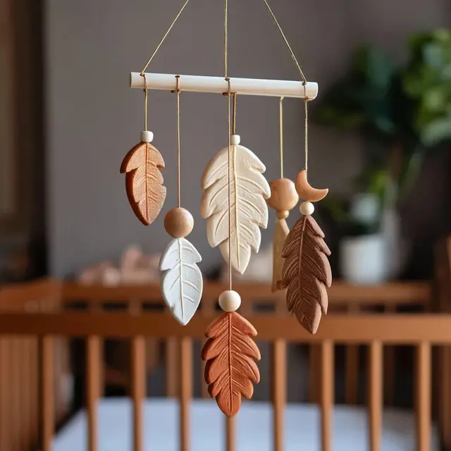 DIY Baby Crib Mobile with Nature-Inspired Pieces - DIY & Handmade Crib Mobiles | Laravel