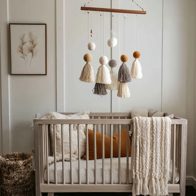Boho-Friendly Baby Crib Mobile Gifts for Trendy Showers - Gift Ideas & Baby Showers | Laravel
