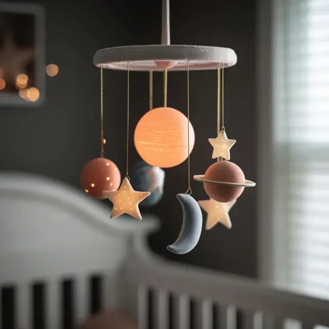 Space & Stars Baby Crib Mobile Gifts for Stargazers - Gift Ideas & Baby Showers | Laravel